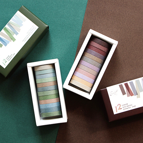 Morandi Color Paper Tape - MOMOPOPO